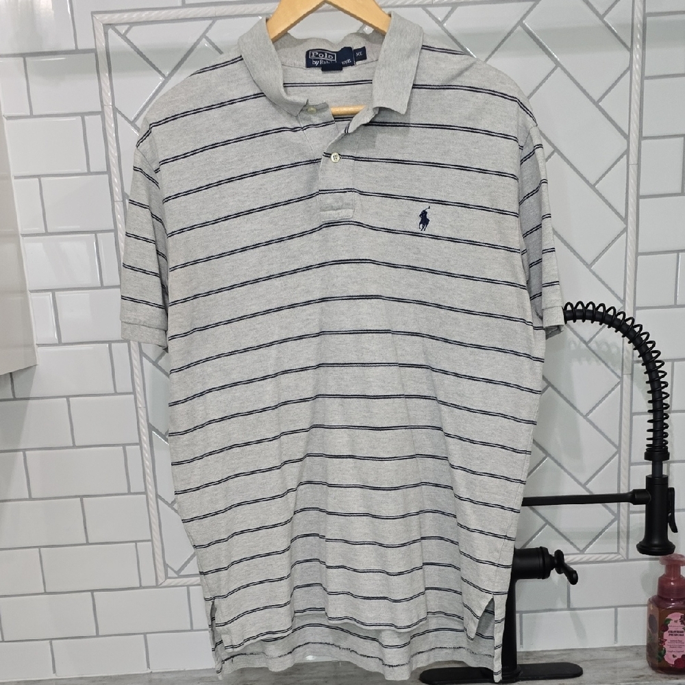 Polo Ralph Lauren Striped Polo Shirt Men’s XL Short Sleeve